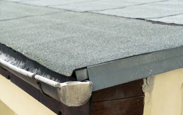 repair or replace Ty Llwyn flat roofing?